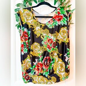 🔹 4/$25- FMX & Co‎ Side Knotted Sleeveless Top